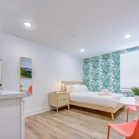 Caribbean Sea Studio Apartment Galveston Esterno foto
