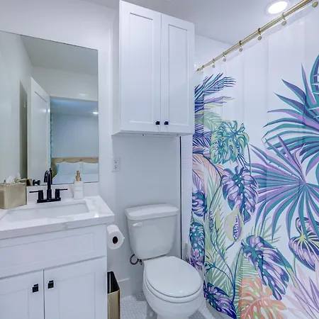 Caribbean Sea Studio Apartment Galveston Esterno foto